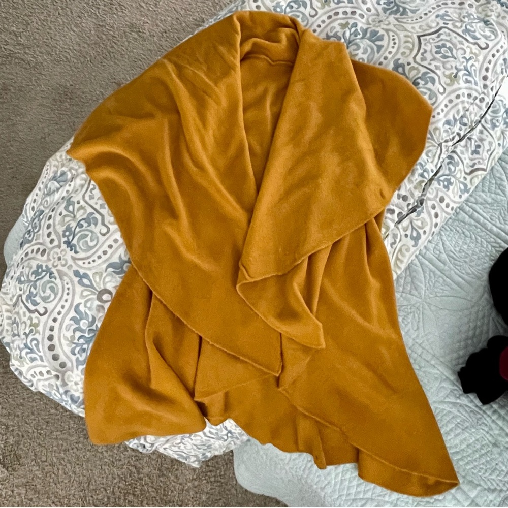 Convertible Mustard Yellow Vest